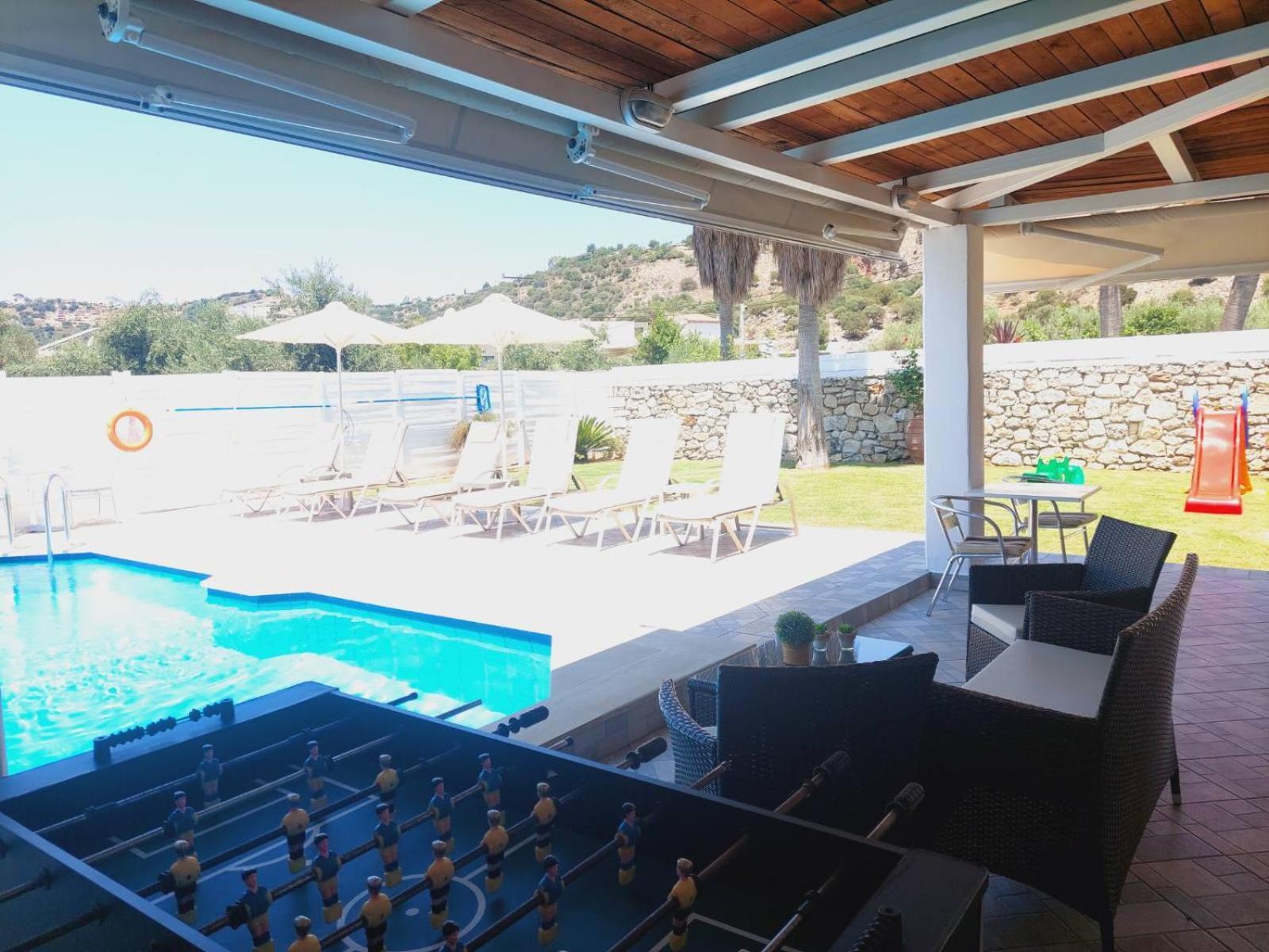 Villa Campos- Less Than 5-Min Walk To Kalivaki Beach Georgioupoli Dış mekan fotoğraf