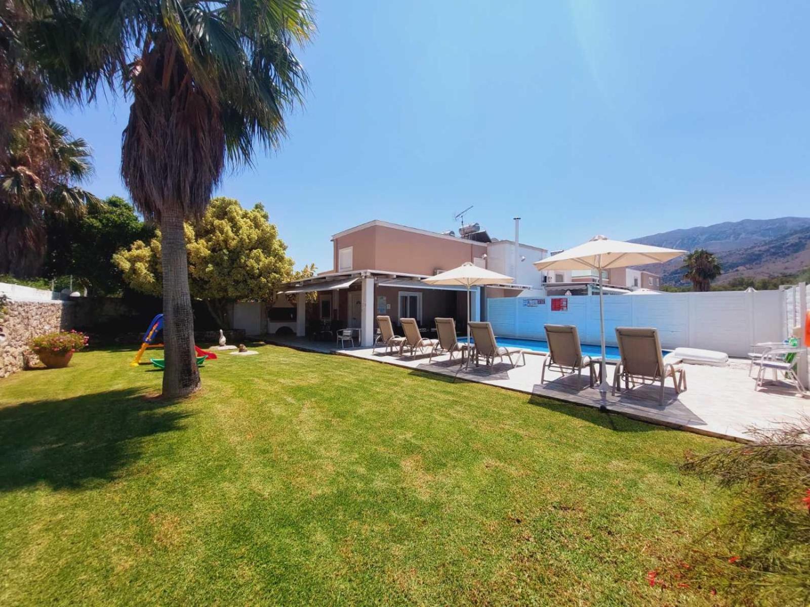 Villa Campos- Less Than 5-Min Walk To Kalivaki Beach Georgioupoli Dış mekan fotoğraf